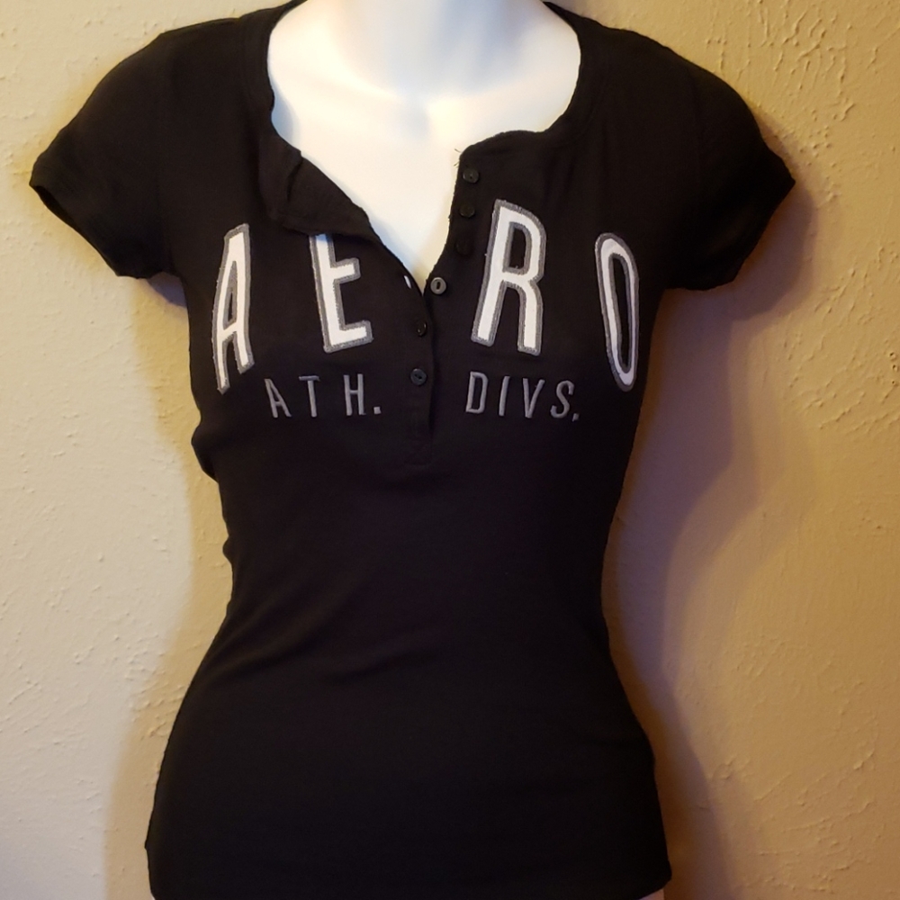 Aero Ath. Divs. Black tee